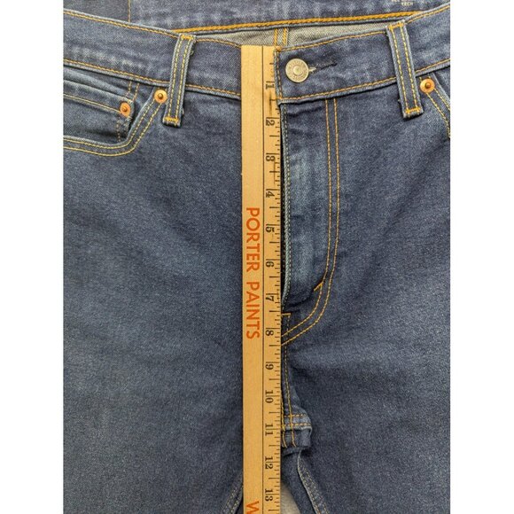 Levis 511 Jeans Mens 36x34 Blue Slim Fit Stretch Denim All Seasons Tech Zip Fly - Picture 5 of 15
